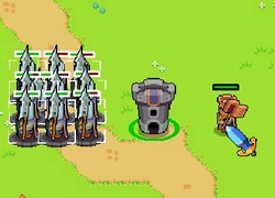 Флеш игра - Командир замка