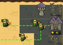 Флеш игра - Зелёное королевство